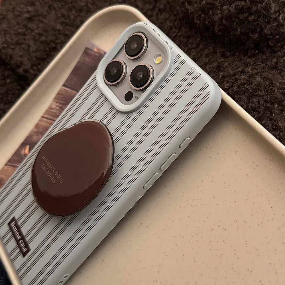 Ins Retro Stand Holder Stand Holder Shell For iPhone
