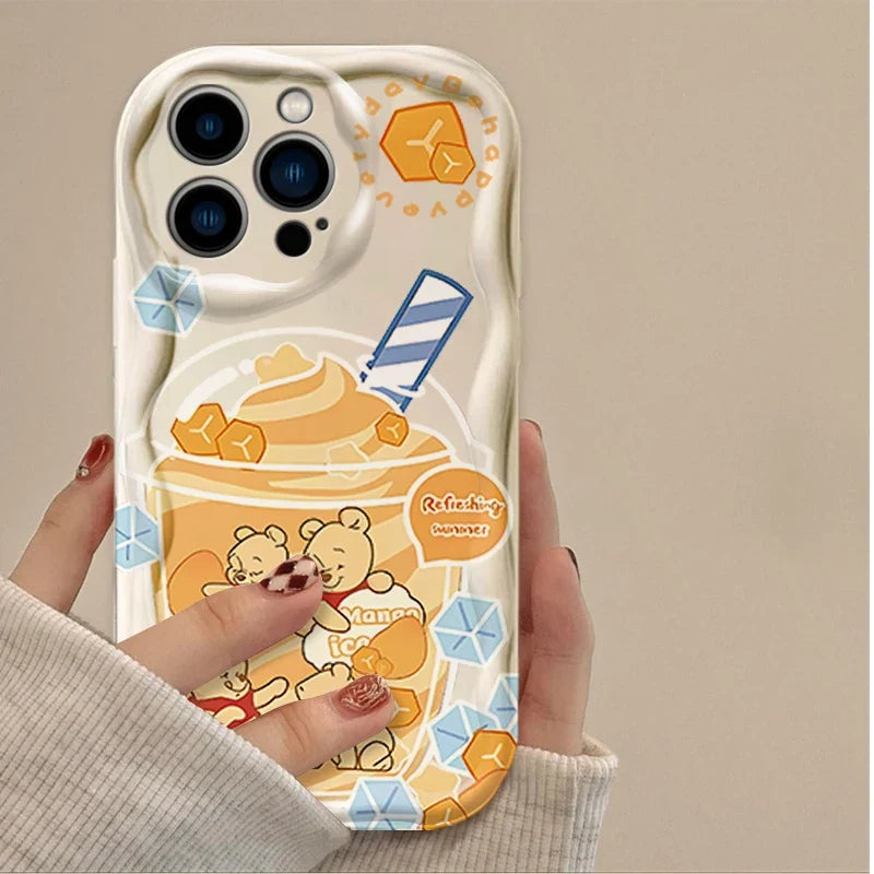 Disney WinniethePooh Strawberry Shortcake Bear Case For iPhone