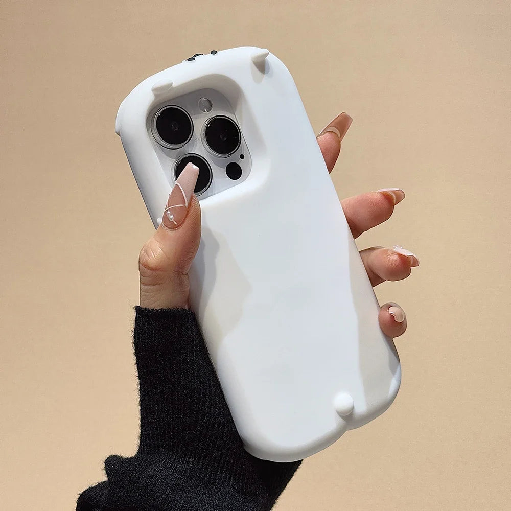 Funny 3D Cartoon Sleep Nagano Bear Phone Case