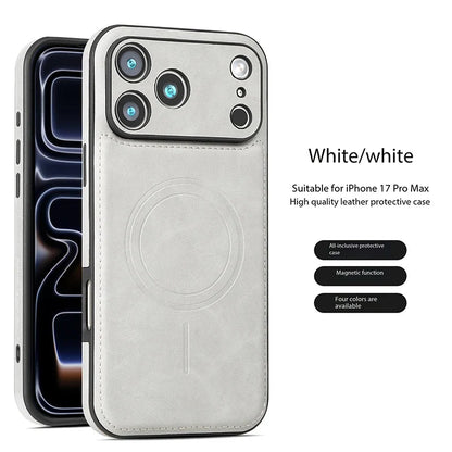 For Magsafe Magnetic Leather Phone Case For iPhone