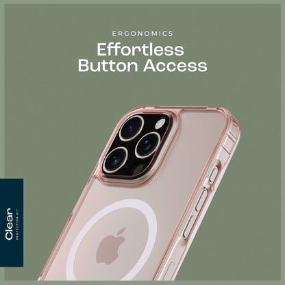 iPhone 16 Pro Max Clear Case & Screen Protector Kit - Rugged Protection, MagSafe | Classic Series