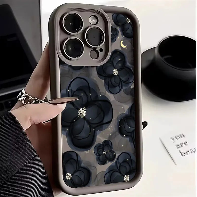Diamond Flower Phone Case