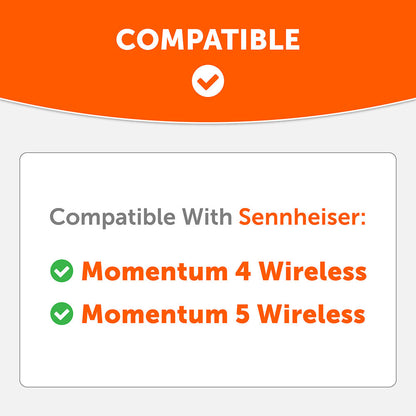 Sennheiser Momentum 4 & 5 Earpad Sweat Covers - WC SweatZ Momentum 4 & 5