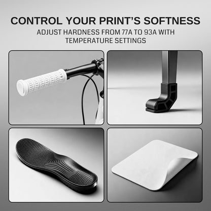 Lightweight TPU Filament 1.75mm, Foaming LW-TPU 77A–93A, High Resilience & Matte Finish