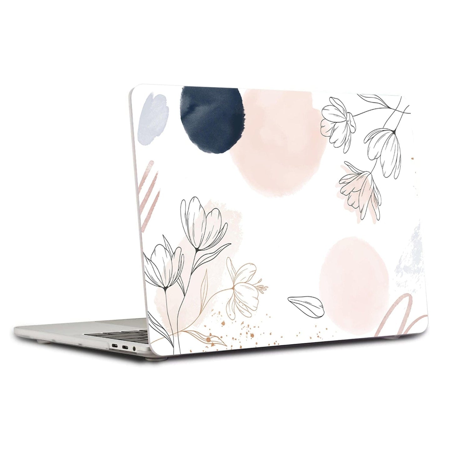 MacBook Air 13.6-inch (M2-M5) Case - Watercolor Floral Design