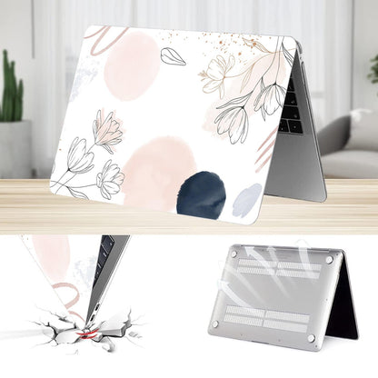 MacBook Pro Case 13-inch - Watercolor Floral Design