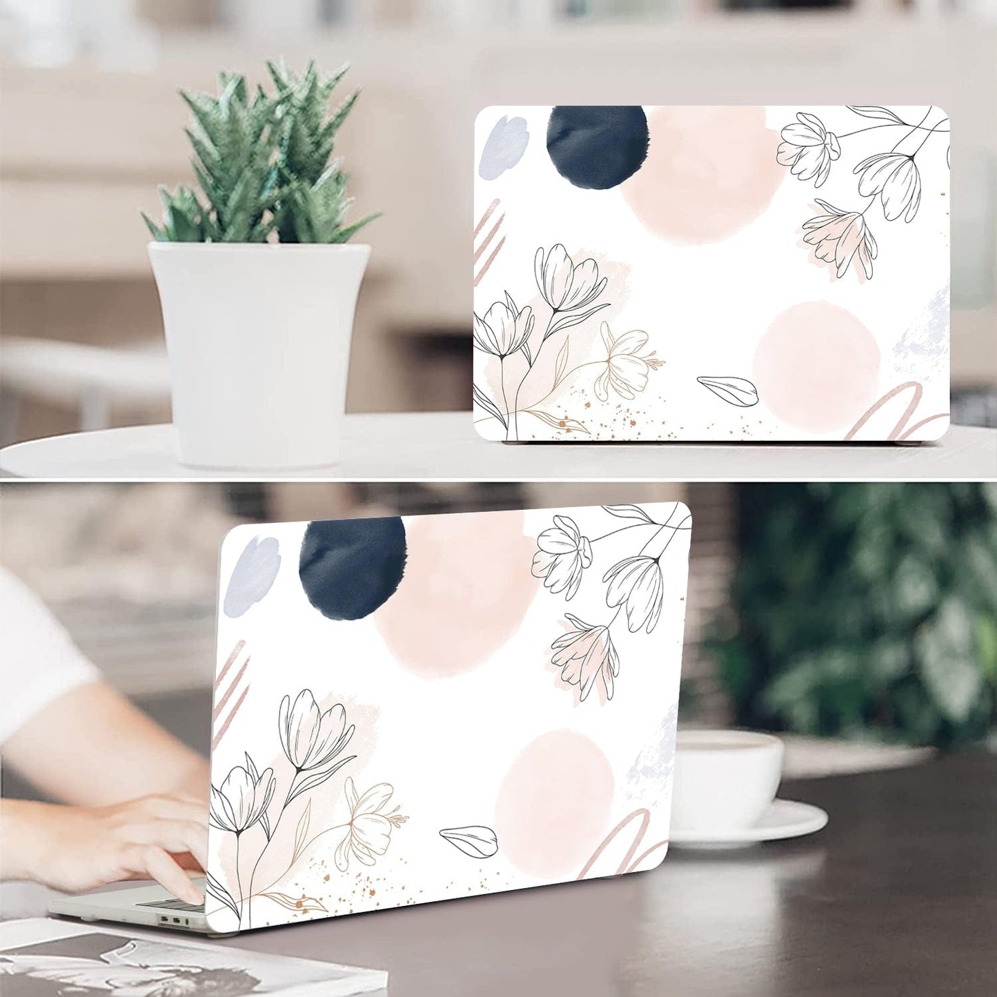 MacBook Air Case 13-inch - Watercolor Floral Design