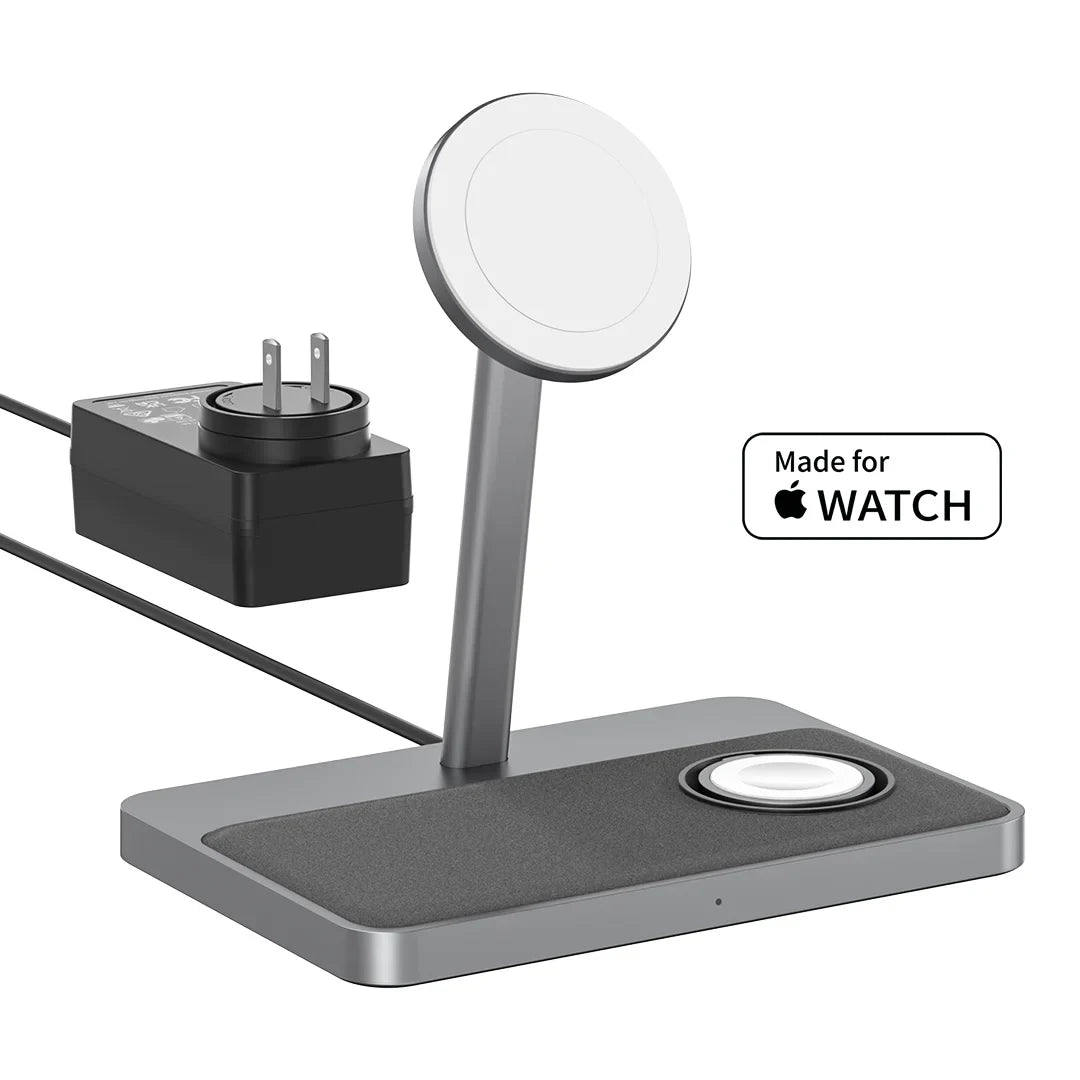 ZIKE Z557C 3-in-1 Magnetic Wireless Charging Stand