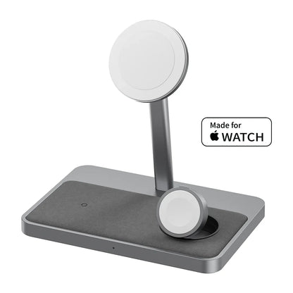 ZIKE Z557C 3-in-1 Magnetic Wireless Charging Stand