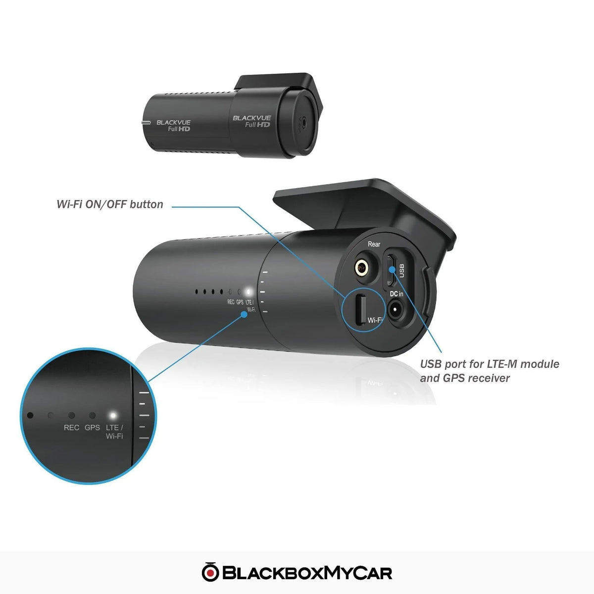 BlackVue DR590X-2CH Plus Dual Full HD Dash Cam