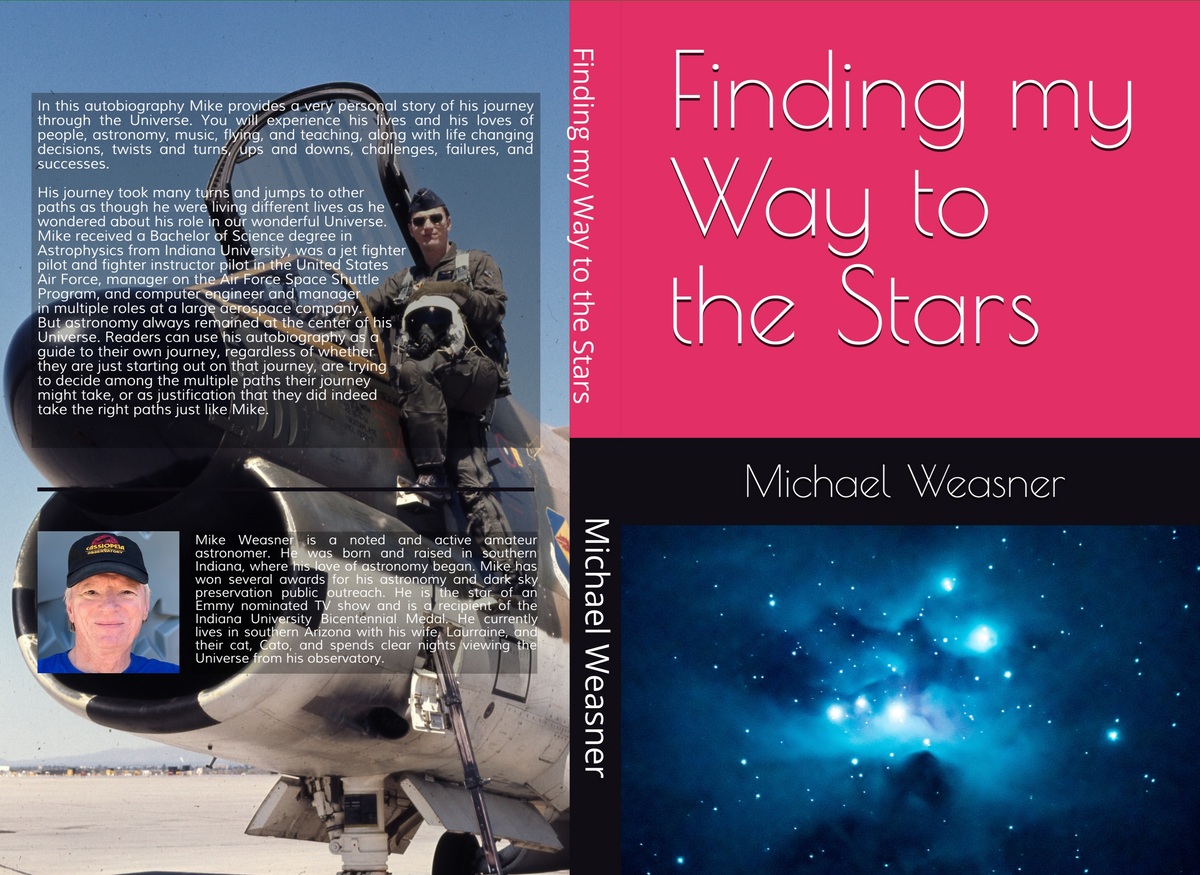 Finding my Way to the Stars Autobiography by Michael Weasner