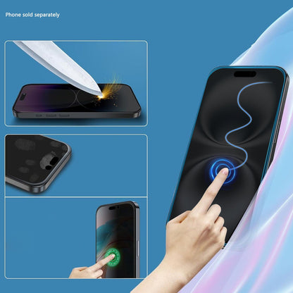 iPhone 17 Privacy Screen Protector - Easy Apply Tempered Glass| ZeroDamage