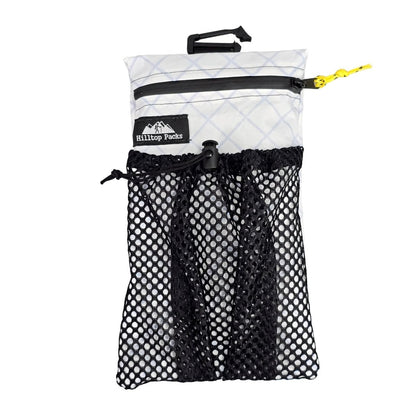 Cell Phone Pouch for Backpack Shoulder Strap (with Zipper)