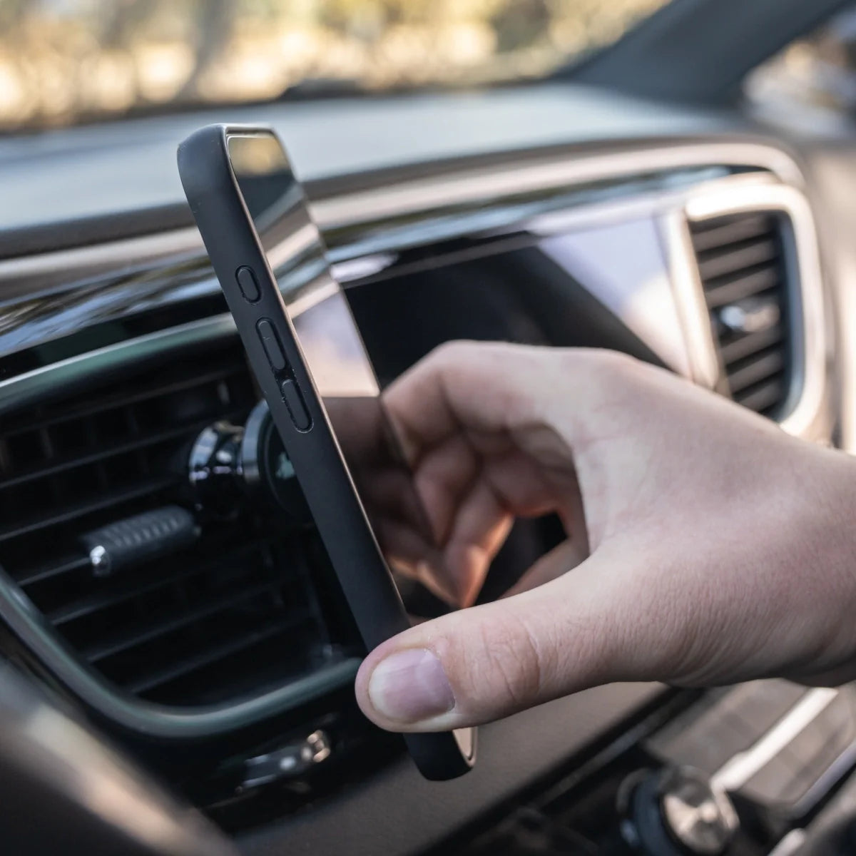 Magnetic Car Phone Holder – Air Vent Mount w/ 360° Rotation