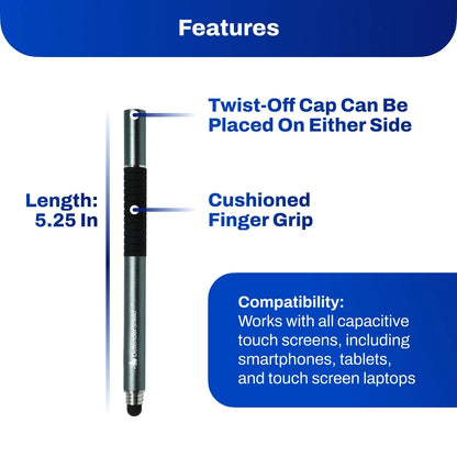 Dual-Sided Stylus Touchscreen Pen