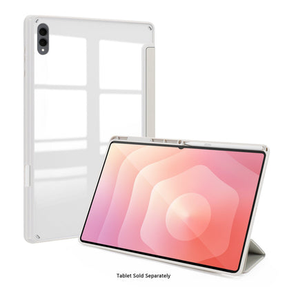 Samsung Galaxy Tab S11 Ultra Case - Folio Slim, Transparent Back | Venture Series