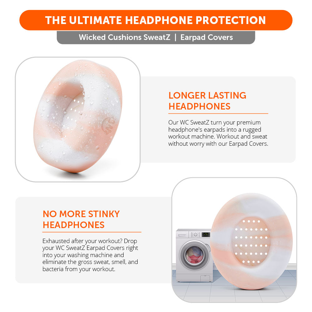 Beats Studio 2 & 3 Earpad Sweat Covers - WC SweatZ Studio