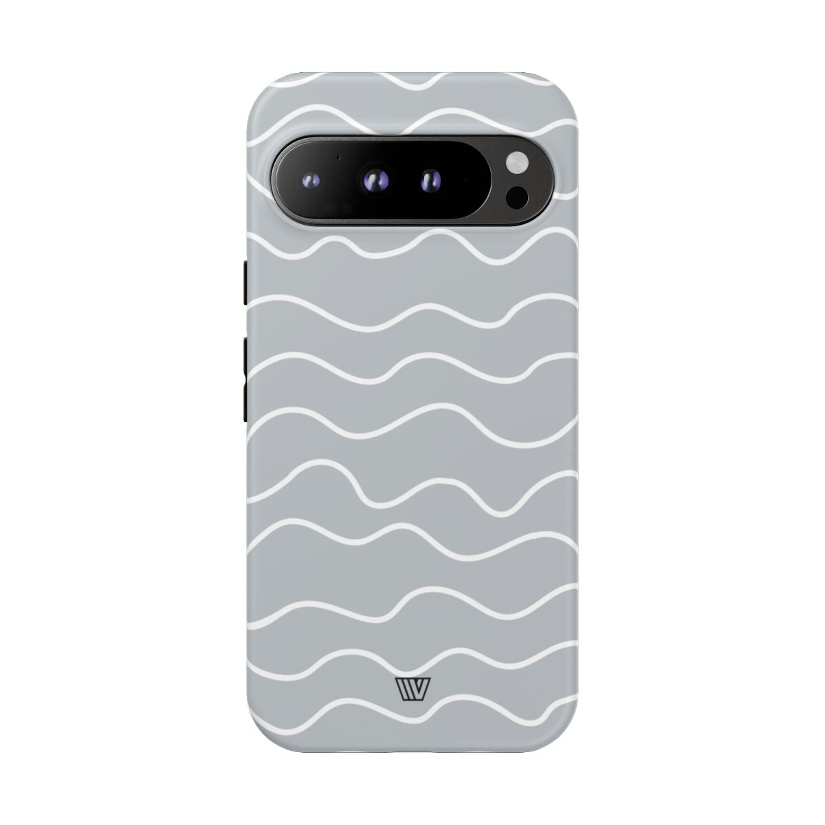 GRAY WAVES | Tough Phone Case