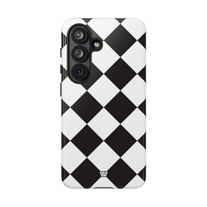 BLACK & WHITE DIAMOND | Tough Phone Case