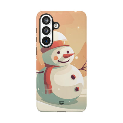 SUNSET SNOWMAN | Tough Phone Case