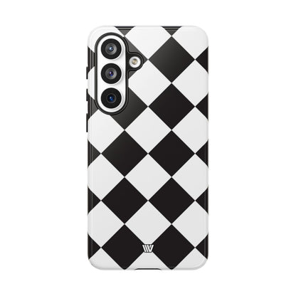 BLACK & WHITE DIAMOND | Tough Phone Case