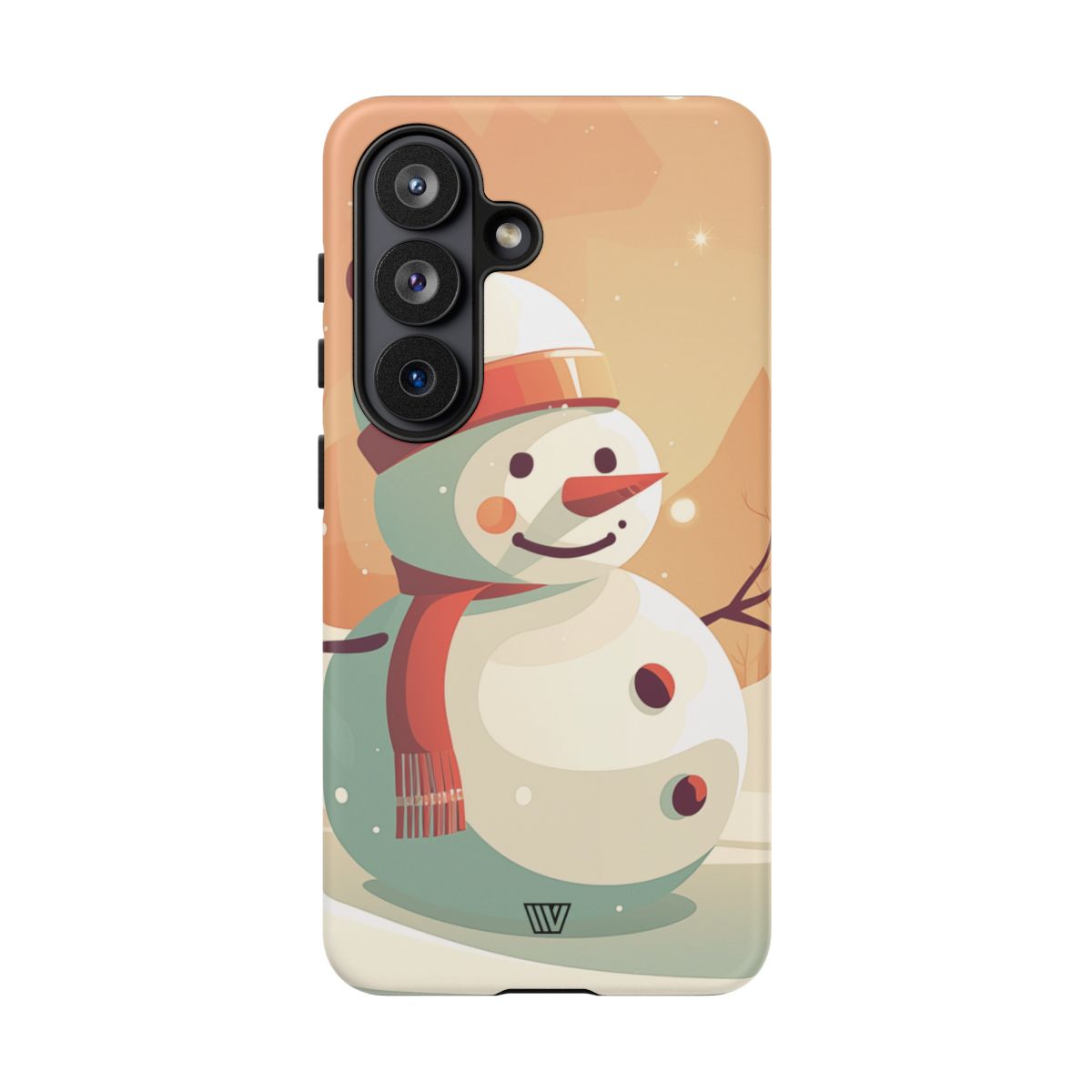 SUNSET SNOWMAN | Tough Phone Case