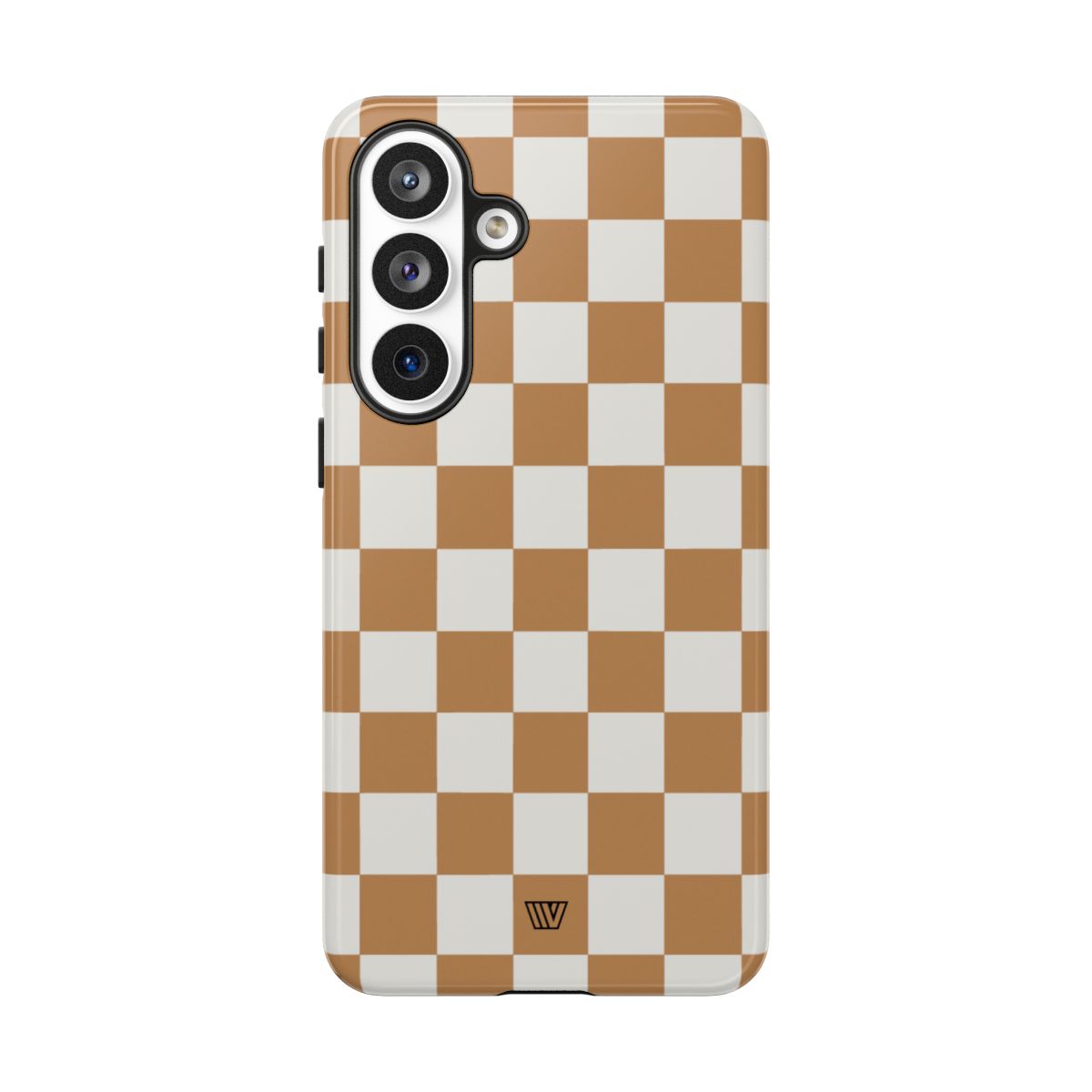 CHESTNUT CHECKERBOARD | Tough Phone Case