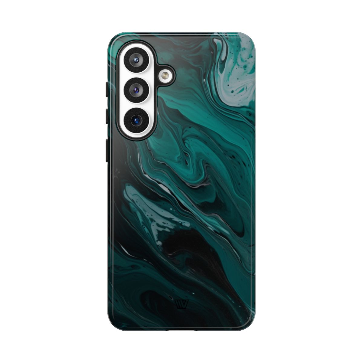 TEAL PAINT SWIRL | Tough Phone Case