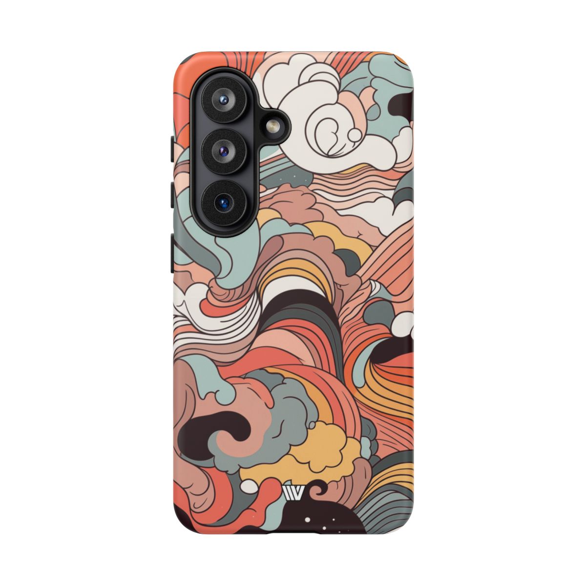ABSTRACT DOODLE CLOUDS | Tough Phone Case