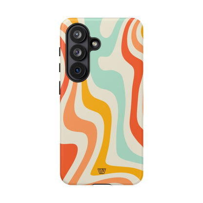 RETRO GROOVY SWIRLS | Tough Phone Case