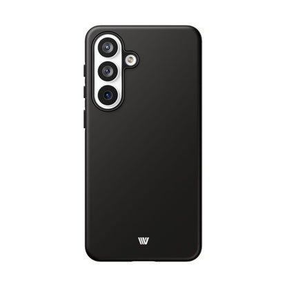 JET BLACK | Tough Phone Case