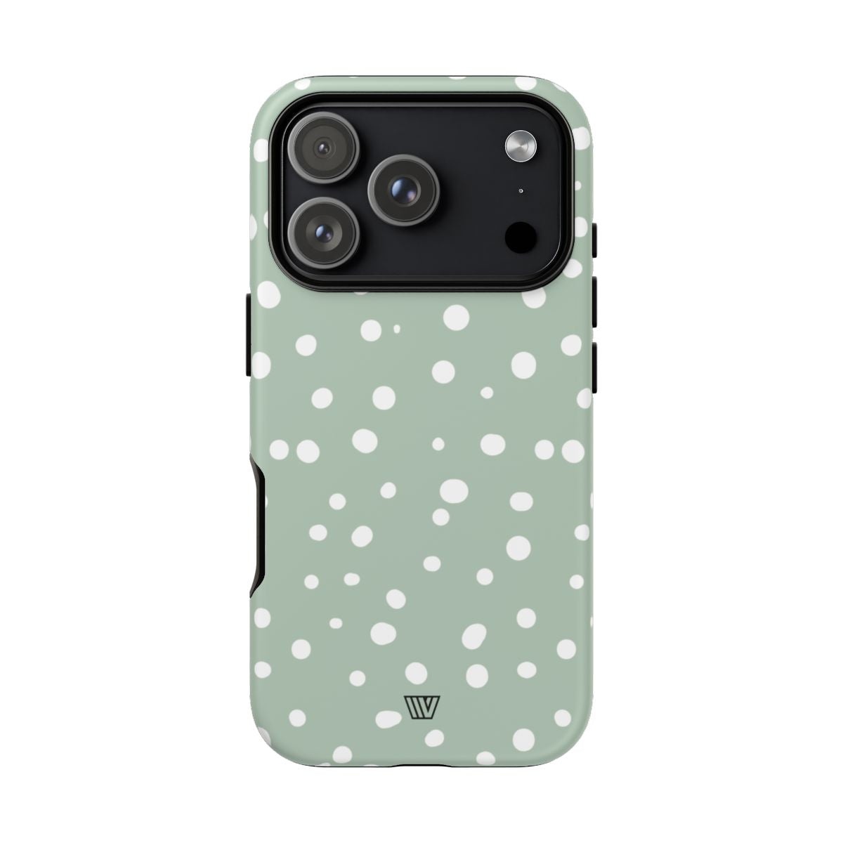 PASTEL GREEN DOTS | Tough Phone Case