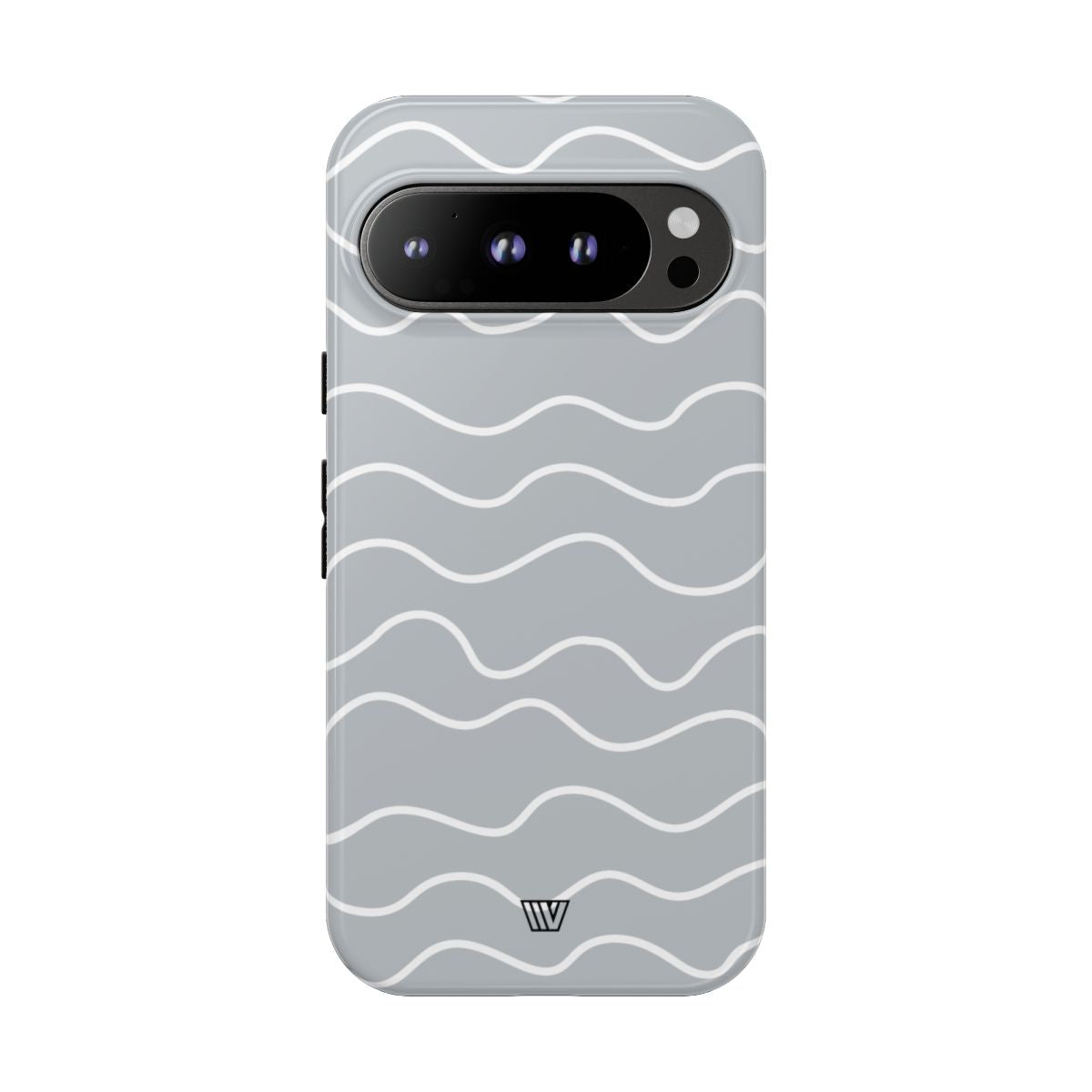GRAY WAVES | Tough Phone Case