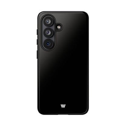 JET BLACK | Tough Phone Case