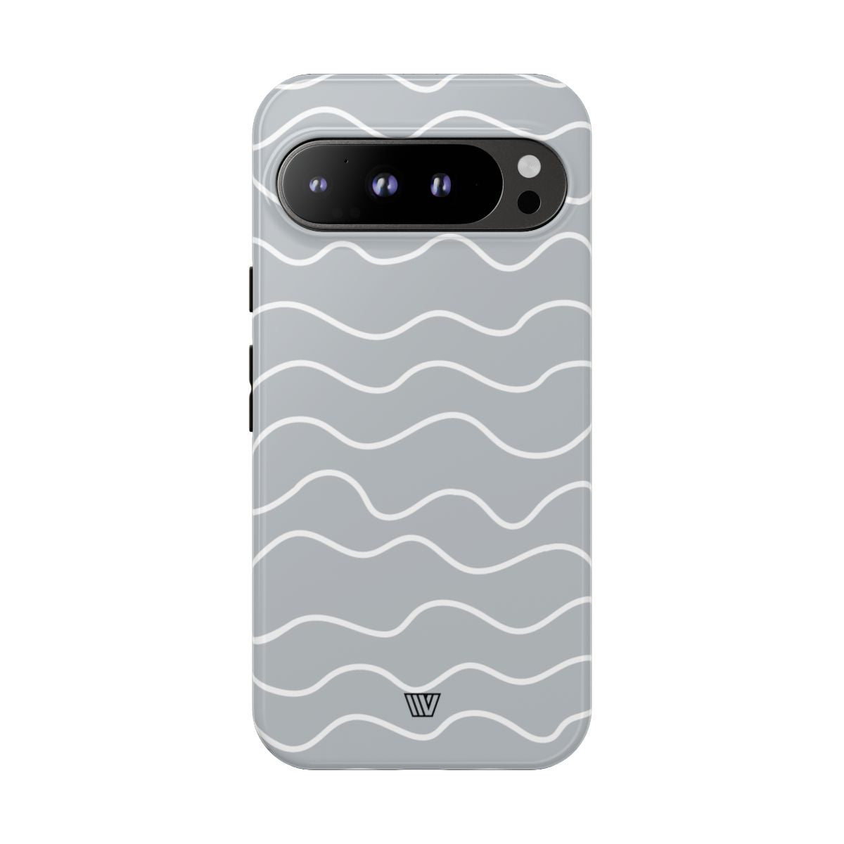 GRAY WAVES | Tough Phone Case