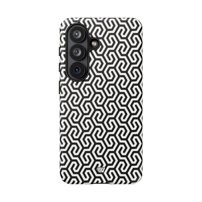 TWISTED GRID | Tough Phone Case