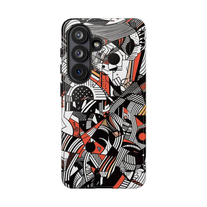 ABSTRACT DOODLE #3 | Tough Phone Case