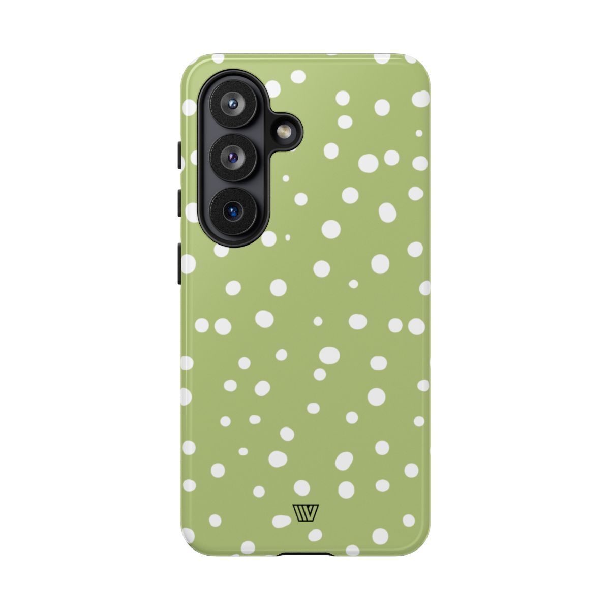 PALE OLIVE DOTS | Tough Phone Case