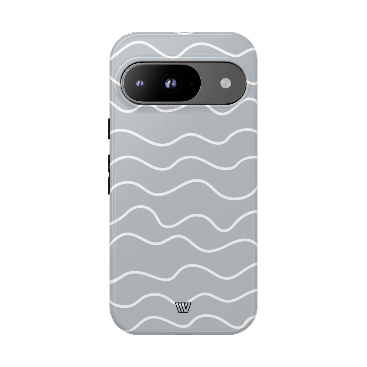 GRAY WAVES | Tough Phone Case