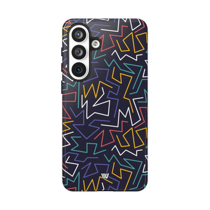 ZIGZAG NIGHT | Tough Phone Case