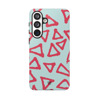 TRIANGLE DOODLE | Tough Phone Case