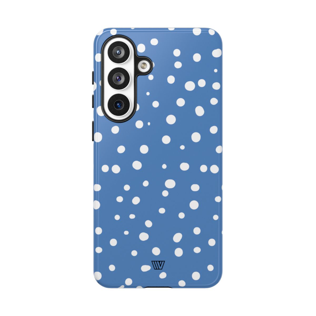 DUSTY BLUE DOTS | Tough Phone Case