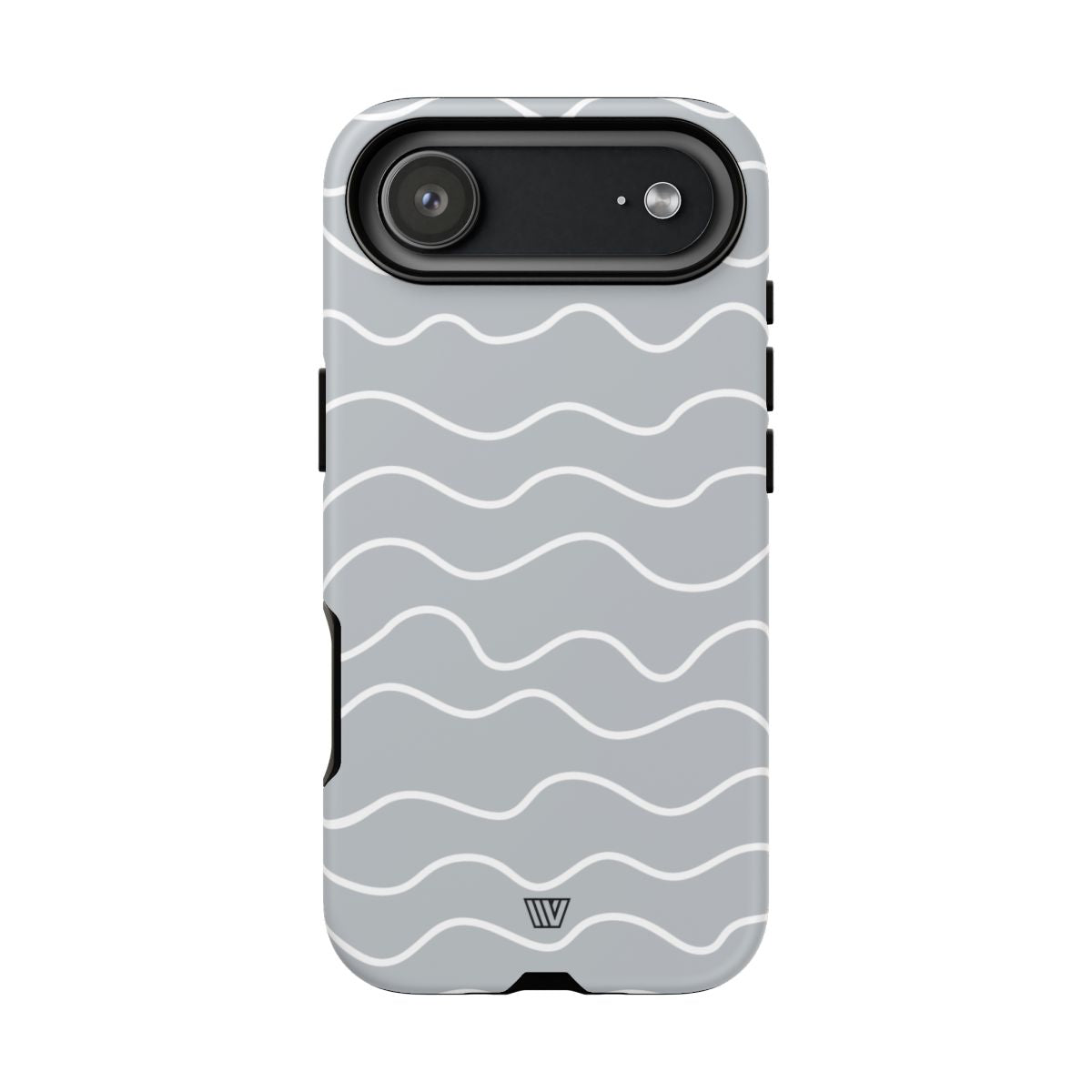 GRAY WAVES | Tough Phone Case