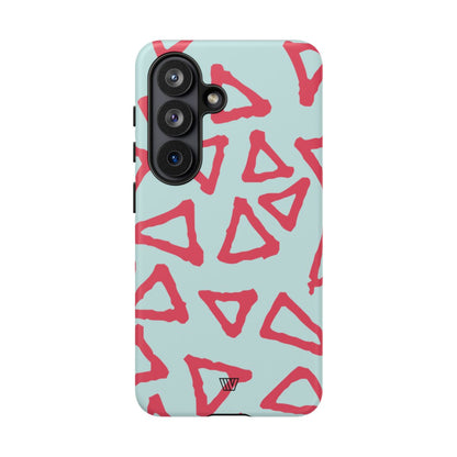 TRIANGLE DOODLE | Tough Phone Case