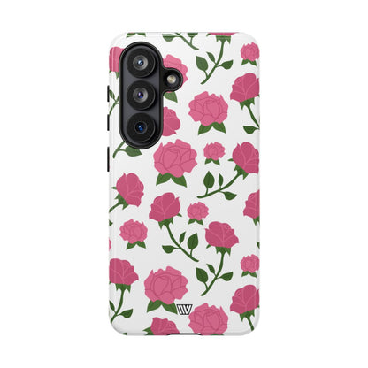 PINK ROSES | Tough Phone Case