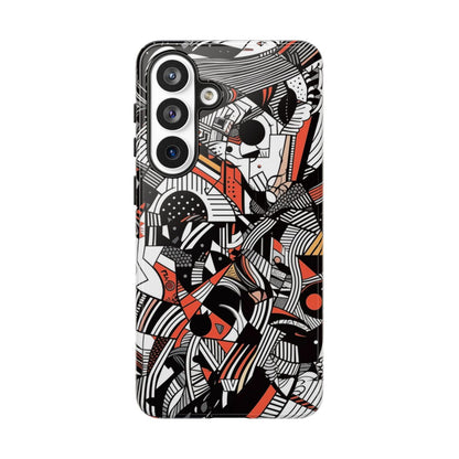 ABSTRACT DOODLE #3 | Tough Phone Case