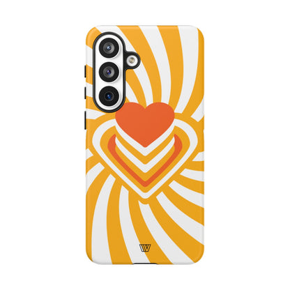 HEART RAY STACK | Tough Phone Case