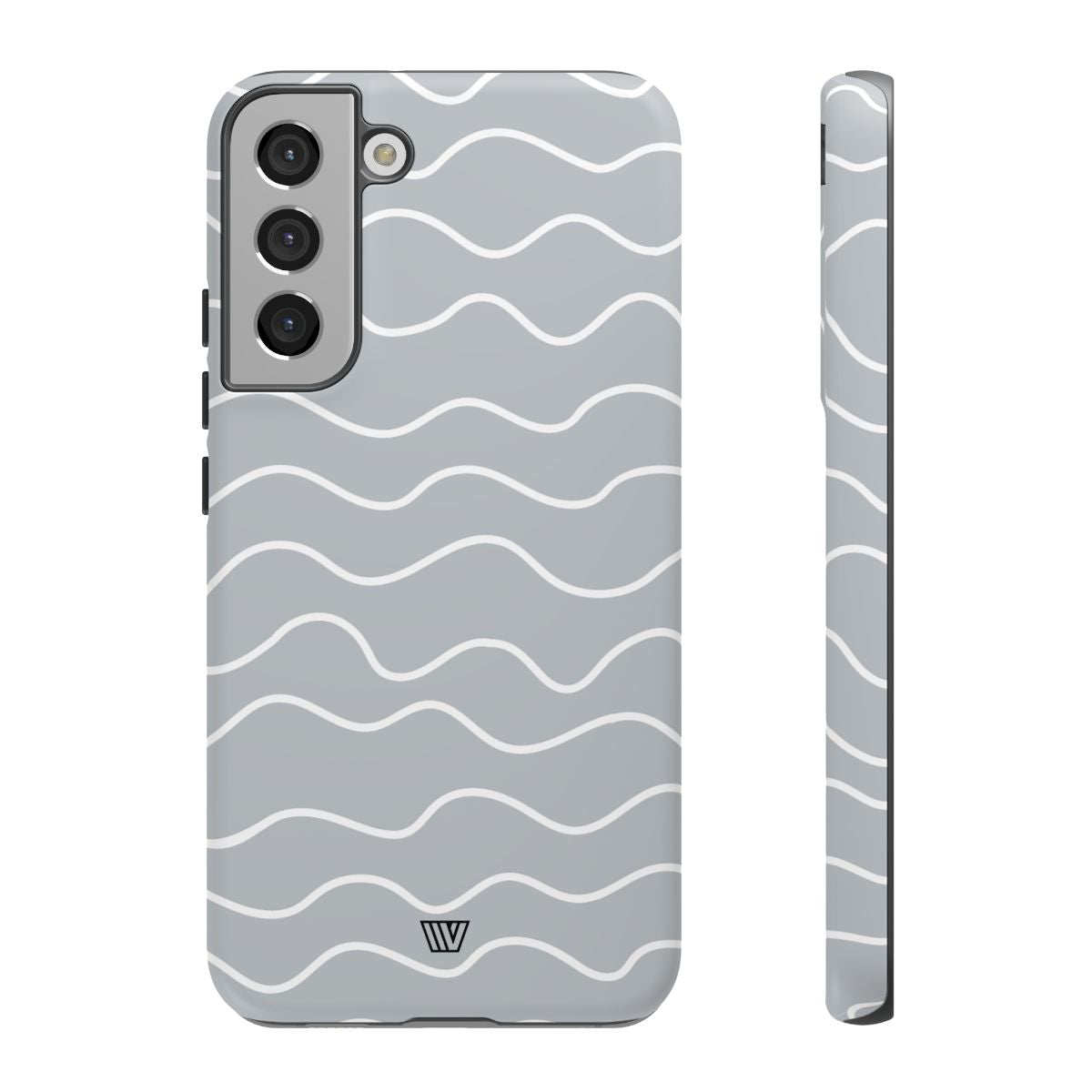 GRAY WAVES | Tough Phone Case