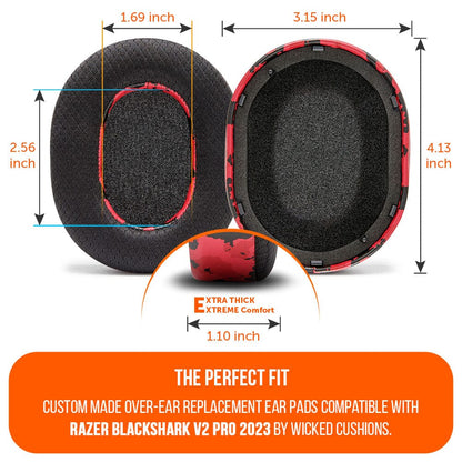 Razer Blackshark V2 Pro 2023 Earpads - WC FreeZe Cooling Gel