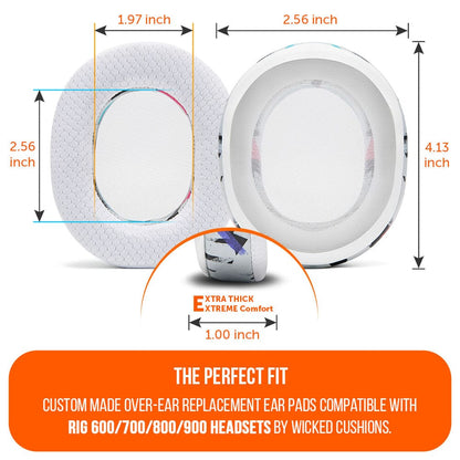 RIG 600, 700, 800 & 900 Series Earpads - WC FreeZe Cooling Gel